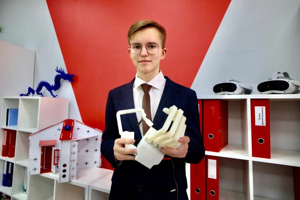 Школьник из Ногинска разработал уникальный нейротренажёр