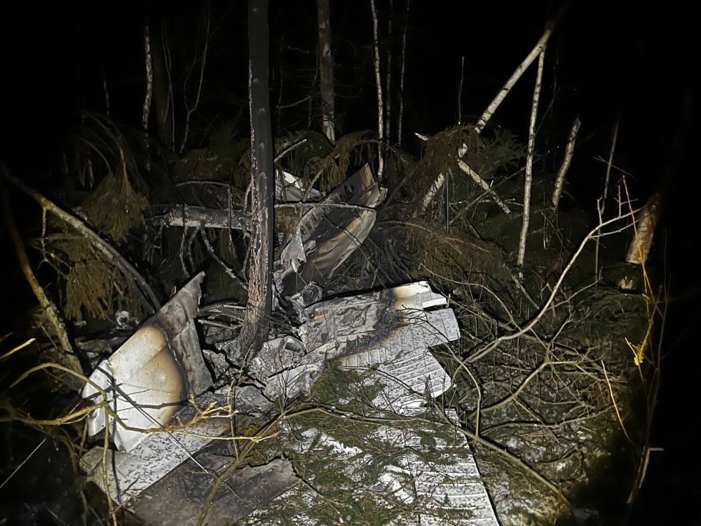 В окрестностях Серпухова рухнул легкомоторный самолёт