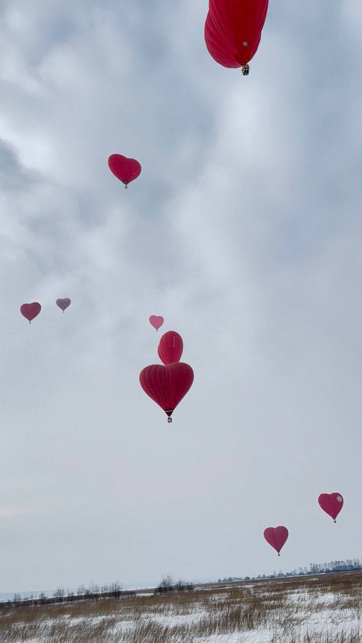 В Дмитрове состоялся фестиваль воздушных сердец