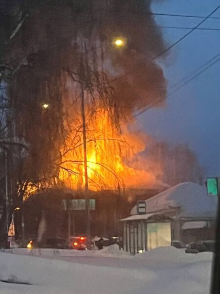 Пожар в Серпухове унес жизни двоих человек