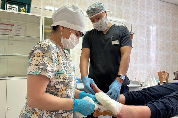 В Балашихе ребенок отморозил ноги, гуляя по лесу