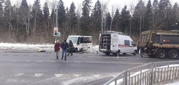 Смертельная авария в Пушкино: два человека погибли, шестеро - пострадали